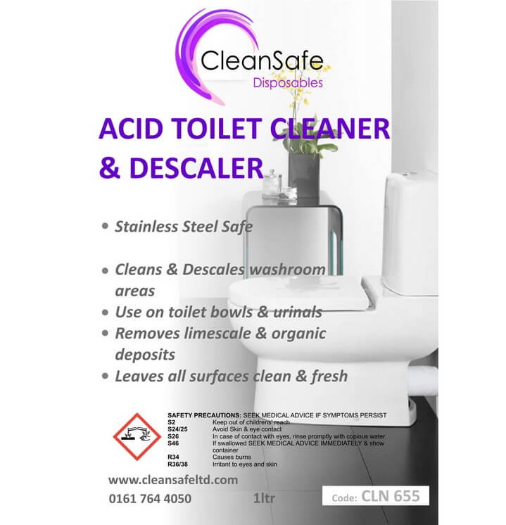 Toilet Cleaner and Descaler (1000ml)