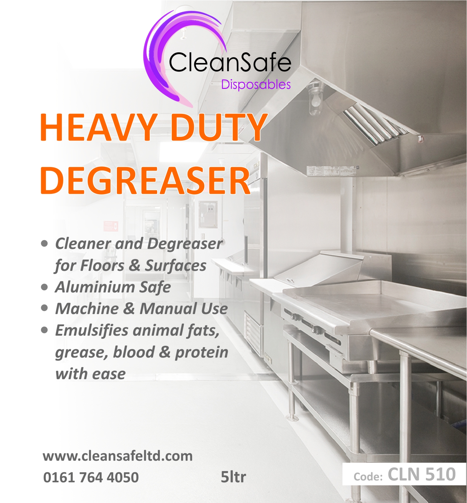 Kitchen Cleaner Degreaser (5ltr)