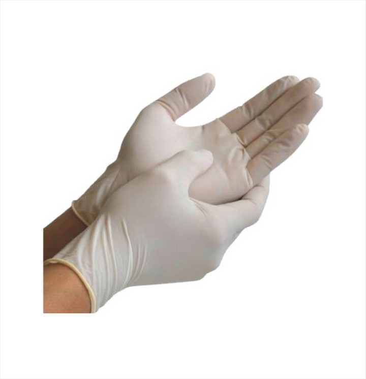 Latex Gloves Powdered (100 pack) Disposable