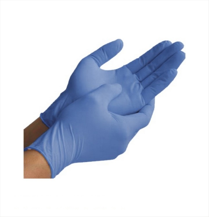 Blue Nitrile Disposable Gloves (100 pack)