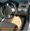 Disposable Car Floor Mats Brown 250 pack